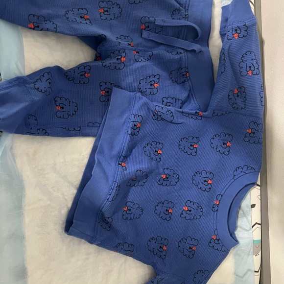 Hanna Andersson - Baby Waffle Knit Top & Pants Set 6-12 months - Never worn - Picture 3 of 4